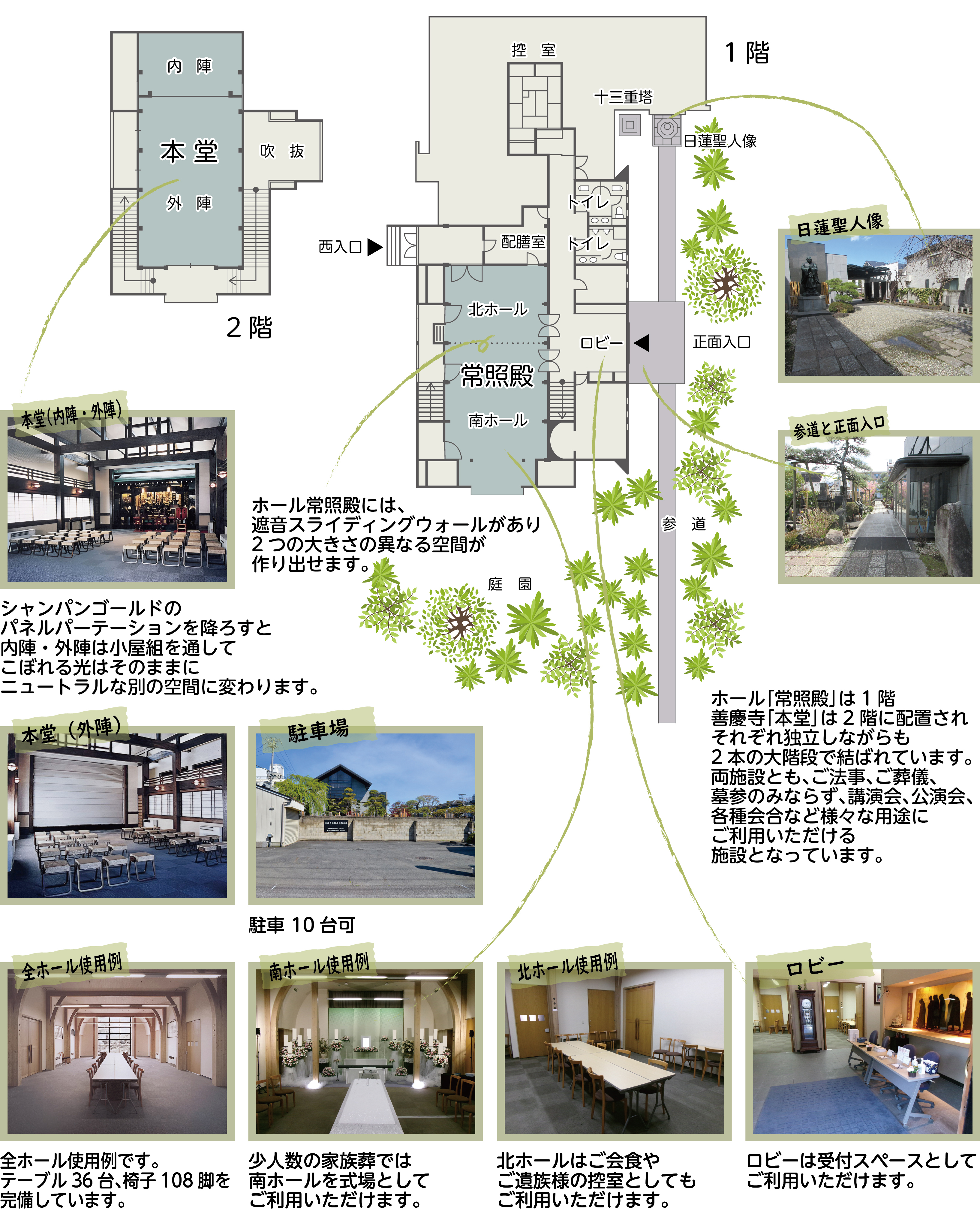 ホール 常照殿